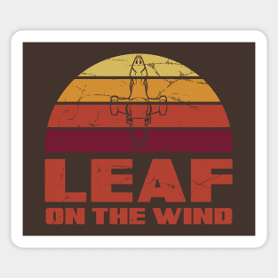 Leaf on the Wind Sticker